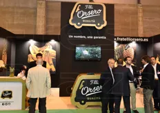 Anche il marchio della frutta esotica F.lli Orsero era presente a Madrid...