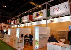 Lo stand collettivo allestito dall'ICE-Agenzia per la promozione all'estero e l'internazionalizzazione delle imprese italiane.