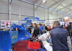 Lo stand dell'azienda Fontana di Crescentino (VC).