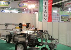 L'azienda Bagioni Alfiero di Forli' progetta e realizza macchine per la raccolta di asparagi, zucchine e altre orticole.