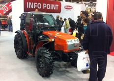 In occasione di Eima l'azienda Goldoni ha esposto al pubblico la vasta gamma di trattori specializzati per il vigneto e il frutteto, trattrici con pianale di carico e motocoltivatori.