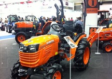 Allo stand Kubota la nuova serie Kubota M7001 ha portato i visitatori nel futuro dell'agricoltura: avanguardia, tecnologia, multitasking, ergonomia e controllo.