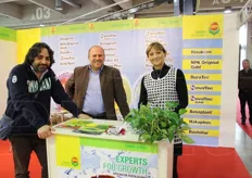 In rappresentanza di Compo Expert Italia srl (specialita' fertilizzanti): Francesco Gargiulo, Tiziano Oriato ed Elena Arosio.