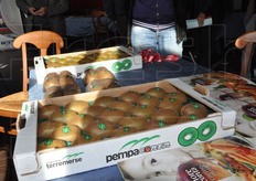 I kiwi della Organizzazione di Produttori Terremerse-Pempacorer in mostra.