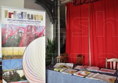 Agritenax, azienda specializzata in reti antigrandine, ha esposto le reti foto selettive Iridium.