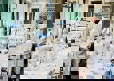 Il laboratorio aziendale.