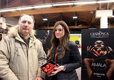 A sinistra Maurizio Marioloni (Spreafico); a destra Federica Casini ci illustrano l'operazione Lovers.