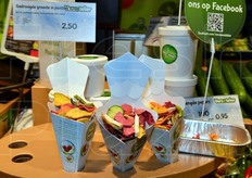 E un cartoccio di frutta e verdura disidratata? Un'ottima alternativa agli snack salati!