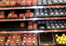 Forte presenza di fragole e mirtilli; una costante anche in altre catene australiane visitate durante il viaggio.