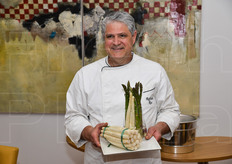 Lo chef stellato Raffaele Ros.