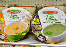 Queste invece sono le zuppe fresche da 620 grammi, ideali per due porzioni.