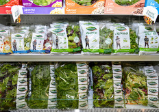 Le insalate a marchio Valfrutta.