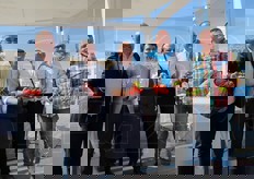 Non puo' mancare una foto con lo chef!