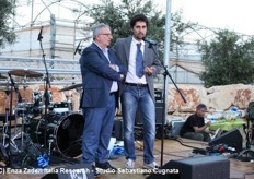 Geometra Giuseppe Di Rosa insieme ad Alessandro Schiappa.