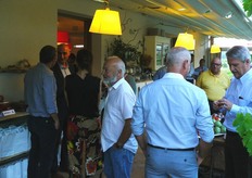 Alla serata hanno partecipato diversi attori della filiera pomodoro, tra produttori, commercianti del prodotto fresco, cooperative.