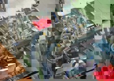 Mele ricoperte di cera e bollinate una ad una.