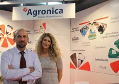Valerio Raggi e Serena Tisselli. Agronica rappresenta un punto di riferimento dell'information technology per il comparto agro-alimentare.