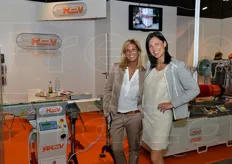Valentina Bonanni (amministrazione) e Annalisa Calandrini (area manager) di REV Packaging Solutions.