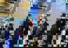 "Jose' Vercher, conosciuto come "Pepe Bollo", e sua moglie. Vercher e' direttore generale della Bollo International Fruits, una delle piu' importanti realta' spagnole per la produzione e commercializzazione di agrumi e meloni premium."