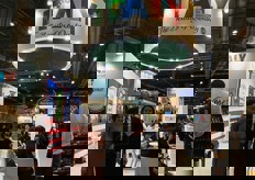 Il direttore del Cso Elisa Macchi con il presidente Paolo Bruni e Bianca Bonifacio, Internazionalizzazione e filiera.