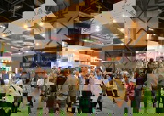 Lo stand De Ruiter-Seminis. Seminis e De Ruiter sono marchi della divisione sementi orticole di Monsanto.