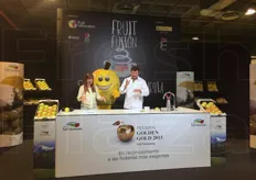 Anche le mele Golden Vi.P Val Venosta sono state protagoniste di un cooking show, dopo l'assegnazione dei premi Golden Gold.
