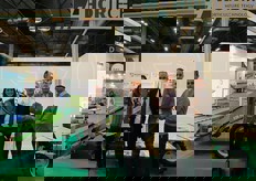 Luca Casotto di Hortech con Maria, Bernardo ed Eduard, importatori spagnoli.