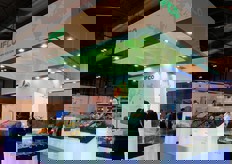 Stand Ifco. La mission della societa' e' quella di tenere sempre in primo piano l'ambiente e il sociale in tutti i processi, in modo da garantire ai suoi clienti il miglior rapporto tra l'economicita' e la sostenibilita' ambientale.