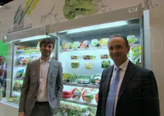 A sinistra, Andrea Battagliola, direttore commerciale La Linea Verde, con il presidente Giuseppe Battagliola.