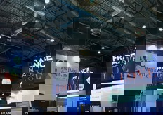 Ben evidenziato anche lo spazio di Interfel, l'Interprofessione francese per frutta e ortaggi.