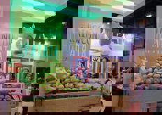 "L'angolo delle patate di Patatas Gomez, impresa familiare spagnola di Saragozza, famosa per aver reinterpretato alcuni classici dell'arte in "chiave pataticola"."