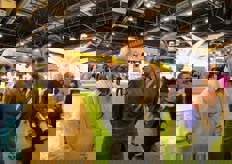 "Edoardo Ramondo della T18 (a destra) insieme a Salvatore Murgia "turisti per lavoro" al Fruit Attraction."