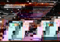 Lo stand della ditta di macchinari Sorma Group.