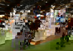 Lo stand della azienda Top Control: tecnologie innovative e ottimizzazione dei processi per l'industria agroalimentare.