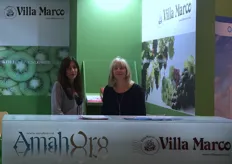 Da sinistra, Isabella Tebaldi e Alma Wisselink, titolari dell'agenzia di intermediazione ortofrutticola Ibis di Ravenna, per la prima volta a Fruit Attraction.