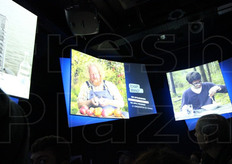 All'interno del Padiglione della Germania.