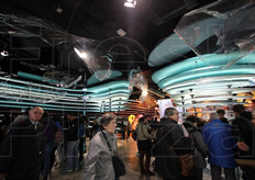 All'interno del Padiglione della Germania.