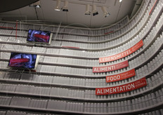 Nel proprio padiglione la Germania aveva allestito anche un futuristico e simbolico supermercato.