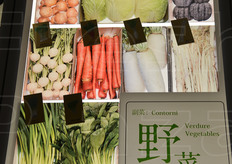 Comuni produzioni orticole giapponesi.