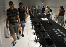 Sala dedicata al design giapponese nelle stoviglie.