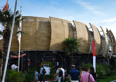 L'esterno del Pagiglione indonesiano.