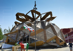 La cupola di Love IT - Real Italian Food: un'iniziativa di Copagri per far conoscere le eccellenze dell'agroalimentare italiano.