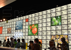 La tavola periodica degli elementi di Mendeleev.