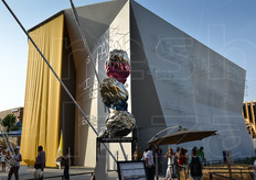 L'estero del Padiglione della Santa Sede.