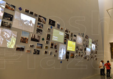 "Il percorso espositivo del Padiglione vaticano procedeva illustrando in cinque scene le dimensioni ecologica, economico/solidale, educativa e religioso-teologica del tema "cibo"."