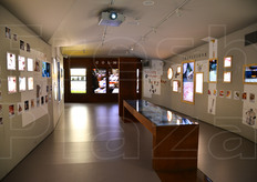 Una delle sale del Padiglione della Spagna.