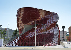 Il Padiglione del colosso cinese Vanke, leader nel settore immobiliare.