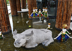 L'esterno del Padiglione del Vietnam.