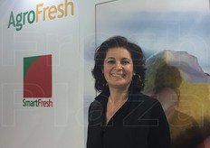 Azienda leader nel settore delle tecnologie avanzate per i mercati ortofrutticoli e agricoli, AgroFresh produce e commercializza SmartFreshSM Quality System, una tecnologia per la protezione della freschezza dei frutti, che punta a mantenerne aspetto e caratteristiche nelle fasi di stoccaggio e trasporto. In foto Flavia Succi, technical manager Italy.
