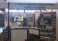 A Futurpera non poteva mancare lo stand della Fondazione Flli Navarra, importante punto di riferimento per gli imprenditori agricoli, grazie al contributo costante in termini di ricerca, sperimentazione e trasferimento delle conoscenze derivanti dalle prove in campo.